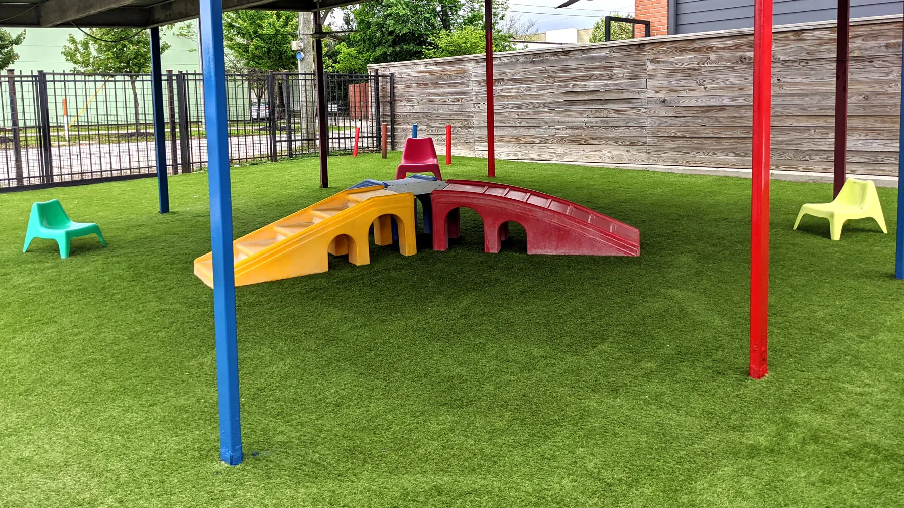 Artificial Turf Drainage System Installation