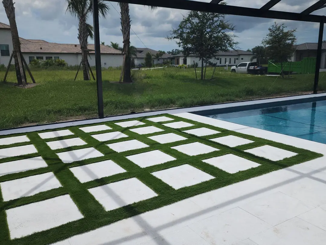 Artificial Turf Drainage System Installation