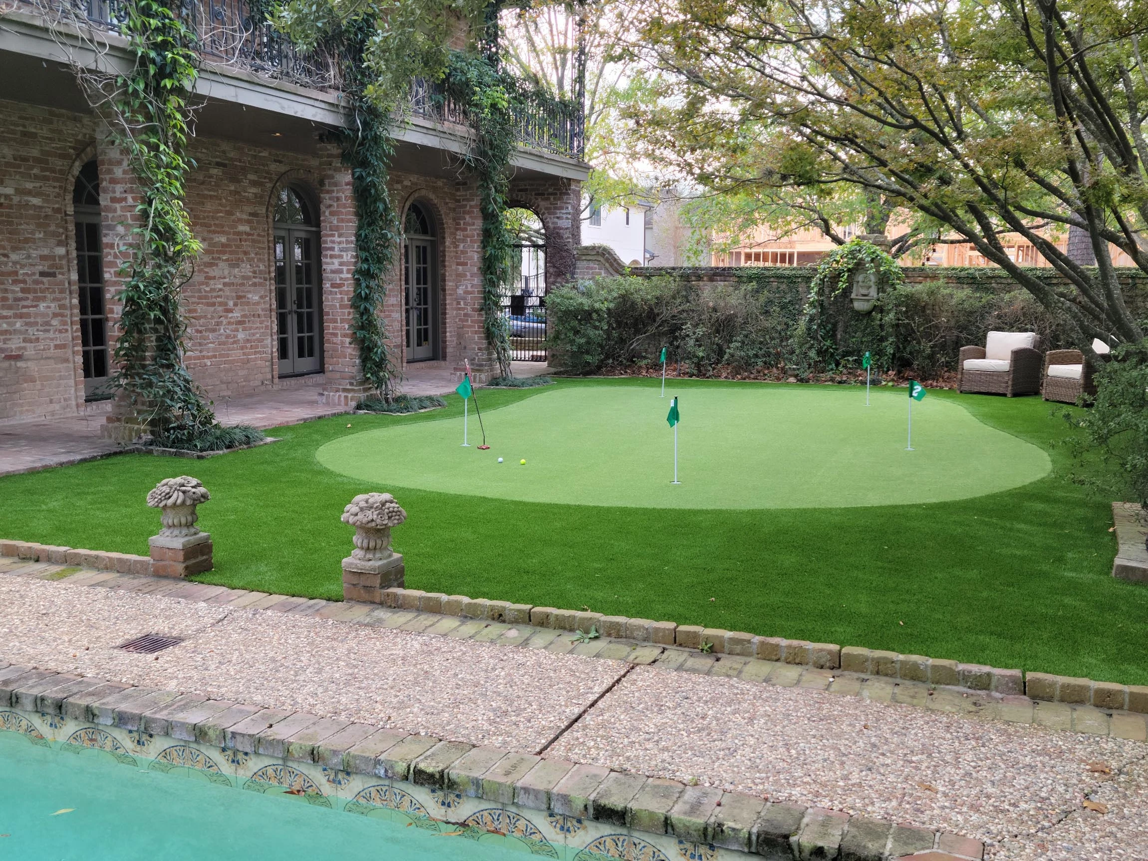Athletic Field Artificial Turf Installation